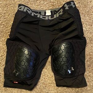 UnderArmour Game Day Pro 5 Pad Girdle-Black XL